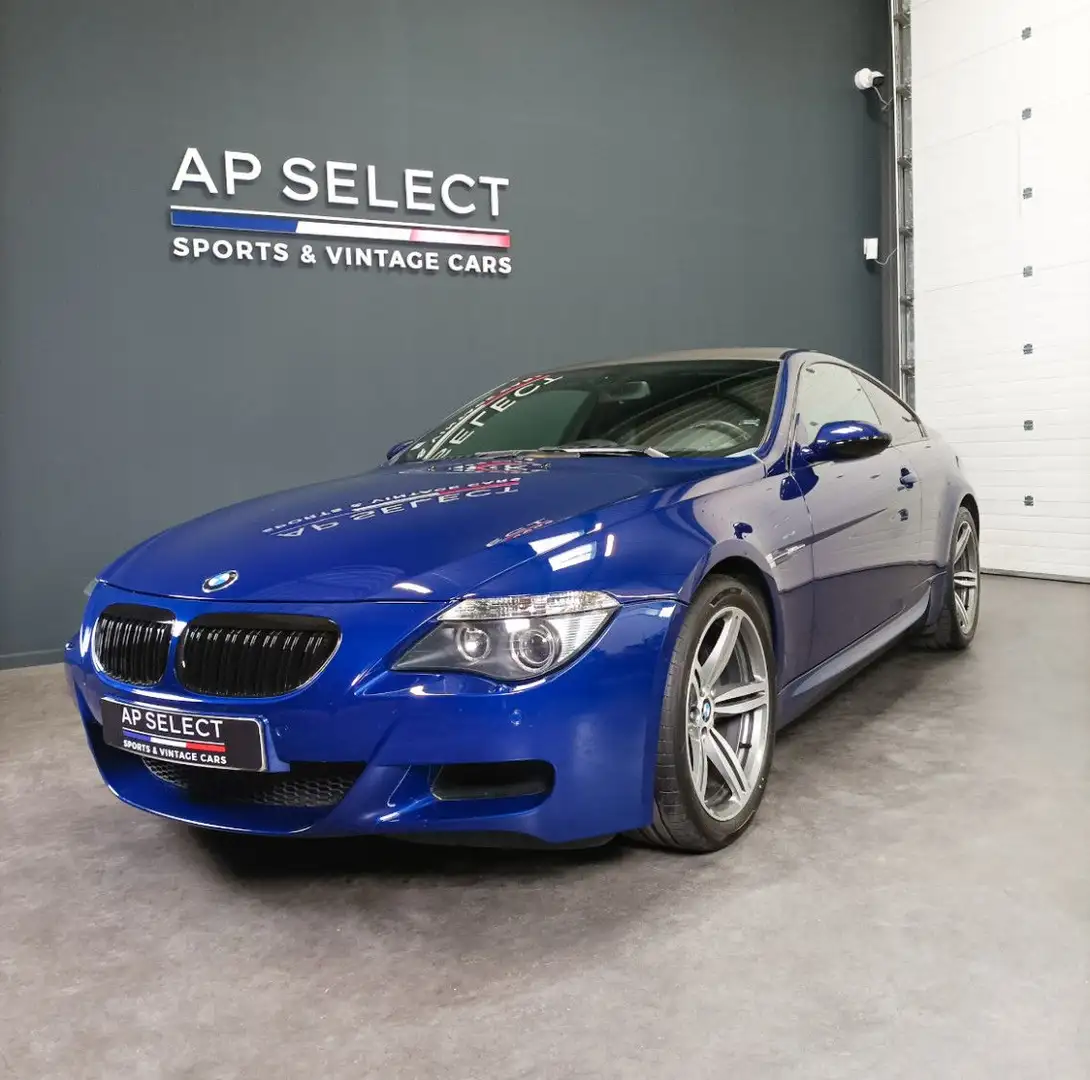 BMW M6 e63 V10 507ch interlagos, Eisenmann, carbon, EDC, HUD Azul - 1