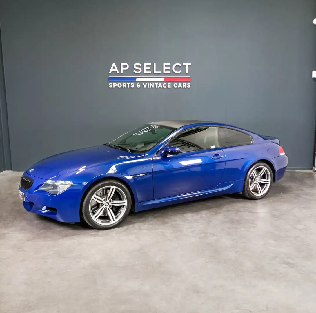 BMW M6 e63 V10 507ch interlagos, Eisenmann, carbon, EDC, HUD Azul - 2