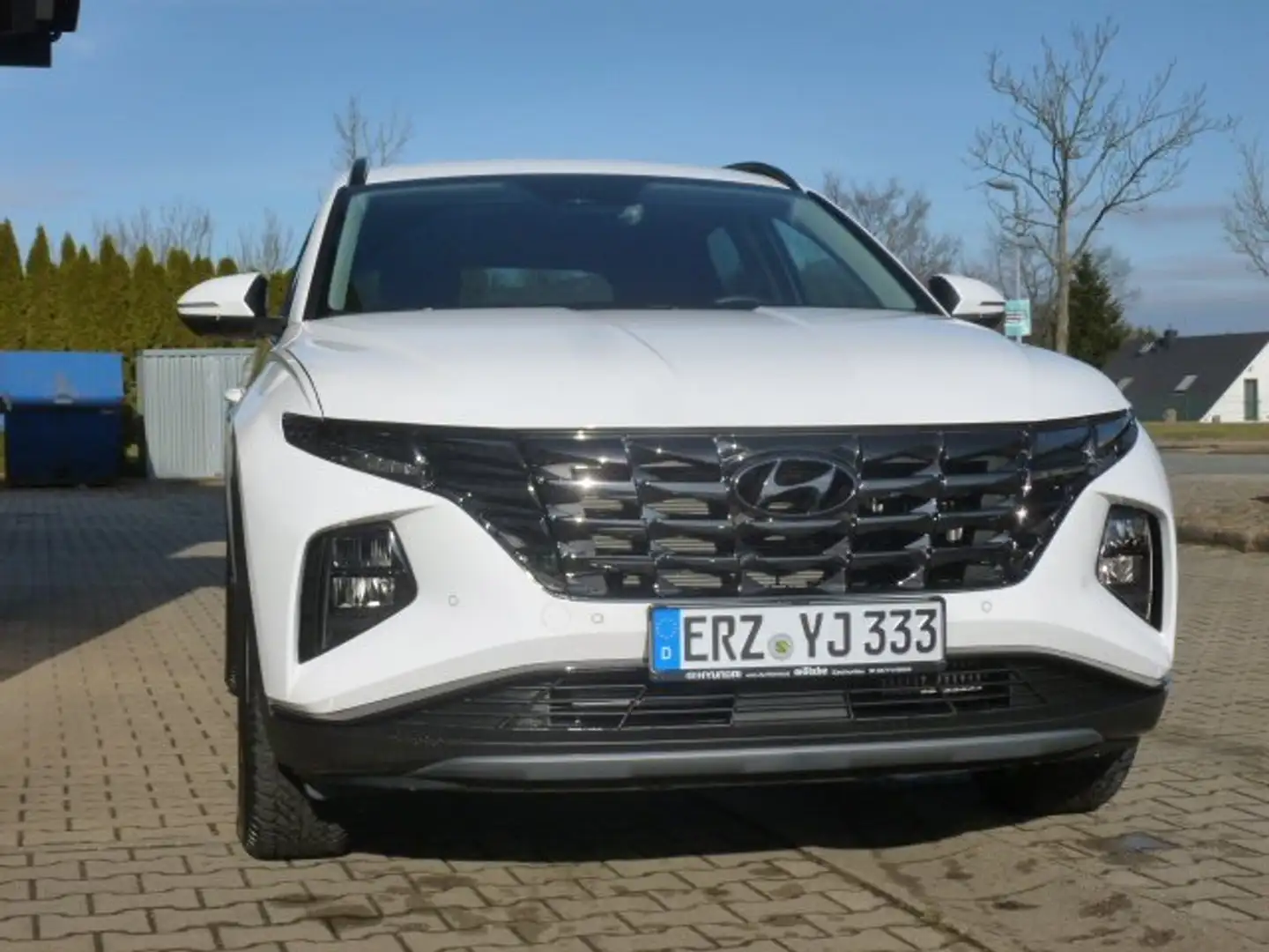Hyundai TUCSON 1.6 T-GDi HEV 2WD Trend Weiß - 1