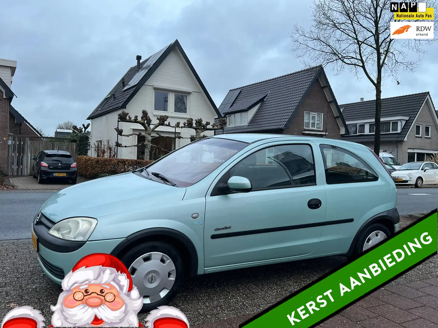 Opel Corsa 1.2-16V Comfort Dealer Onderhouden NAP Groen - 1