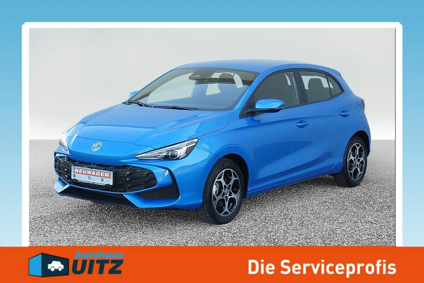 MG MG3 1,5 Comfort +RFK+Navi+LED+ALU+PDC+DAB Blau - 1