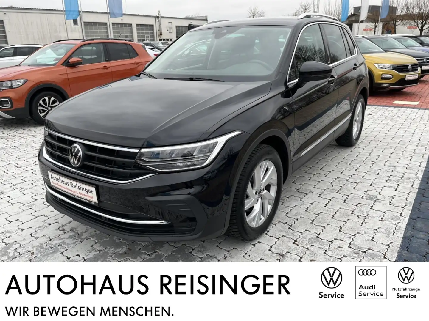 Volkswagen Tiguan 1.5 TSI Move (APP,NAVI,LED,ACC,RearView) Klima Schwarz - 1