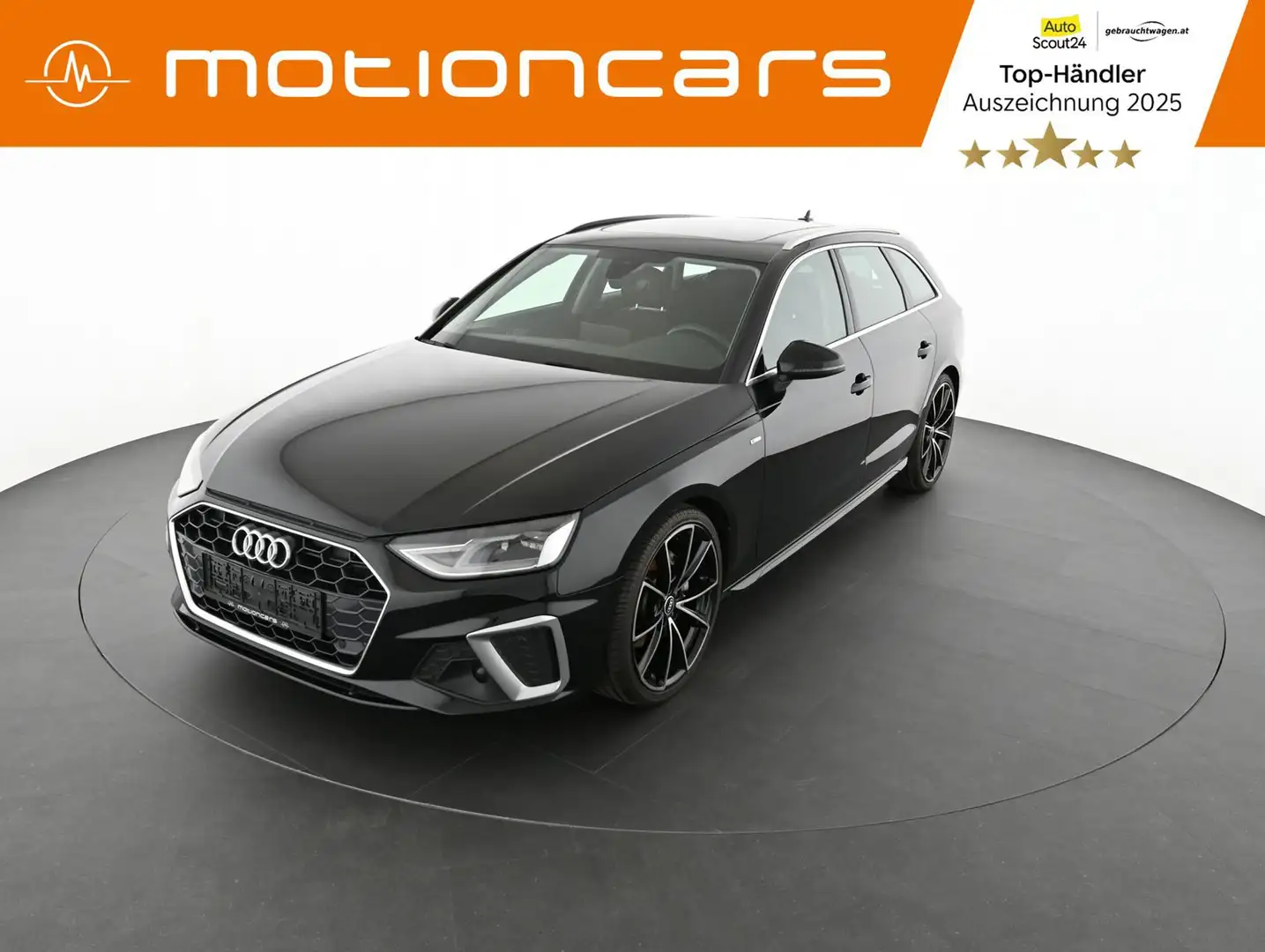 Audi A4 2.0 40 TFSI S Line S Tronic Avant Pickerl NEU Schwarz - 1