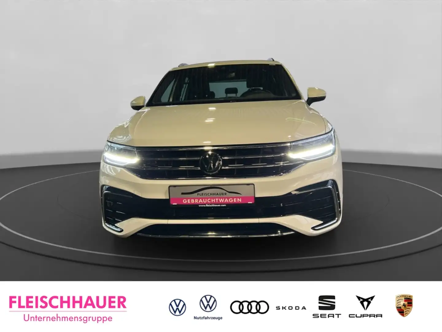 Volkswagen Tiguan R-Line 2.0 DSG+KAMERA+LED+KLIMAAUT+ACC Weiß - 2