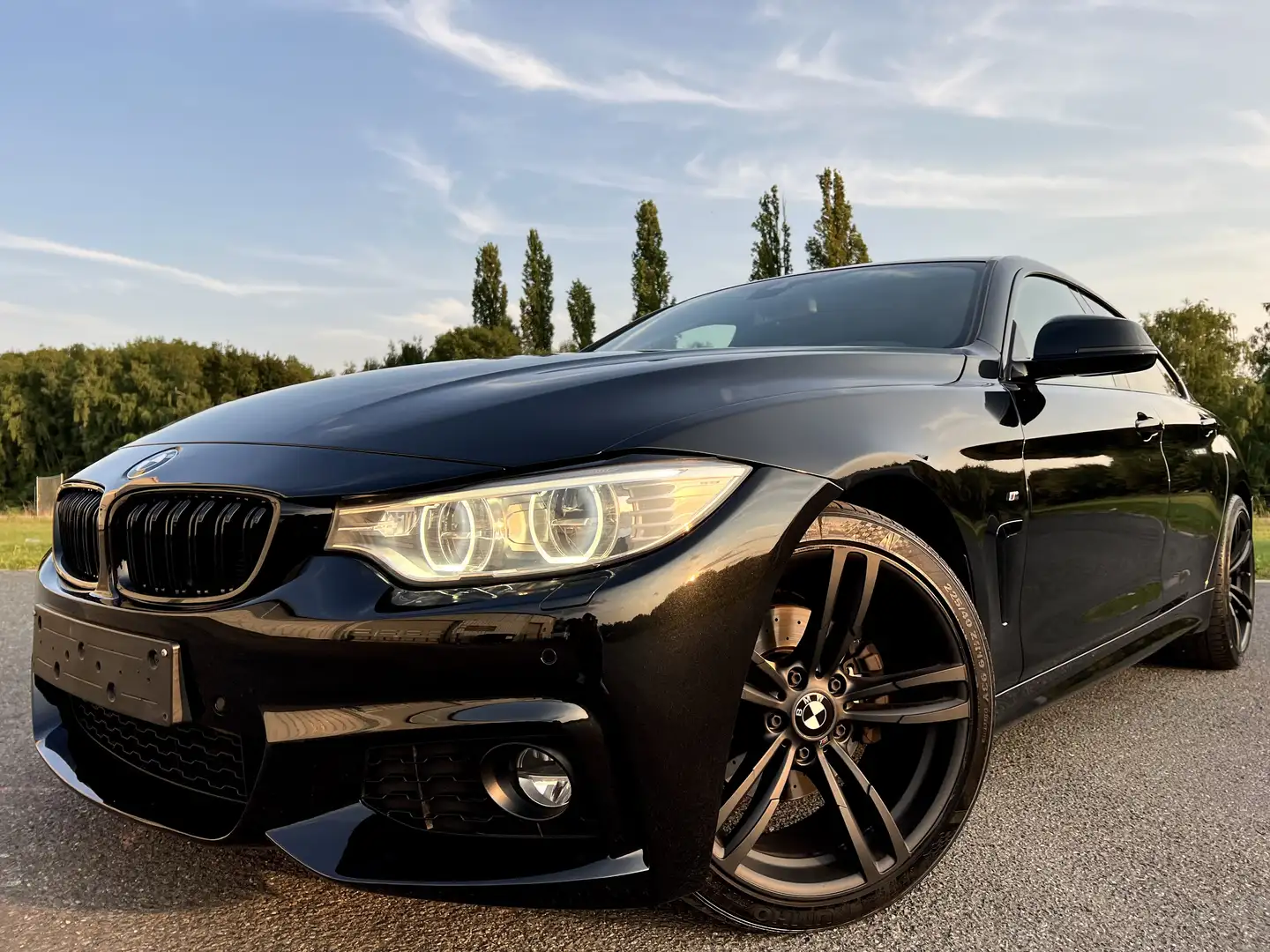BMW 420 Gran Coupé dAS Zwart - 1