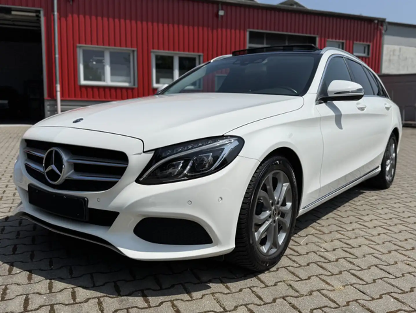 Mercedes-Benz C 220 T BlueTEC / d "Pano"Tempomat"Lim"SZH"Kam Weiß - 1