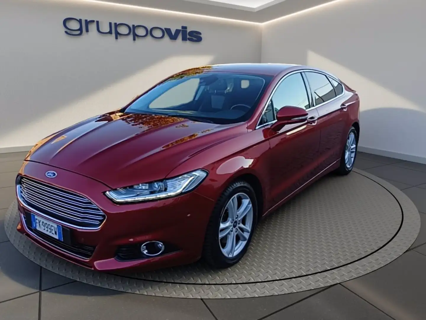 Ford Mondeo tdci Titanium Business 5 porte Rouge - 1