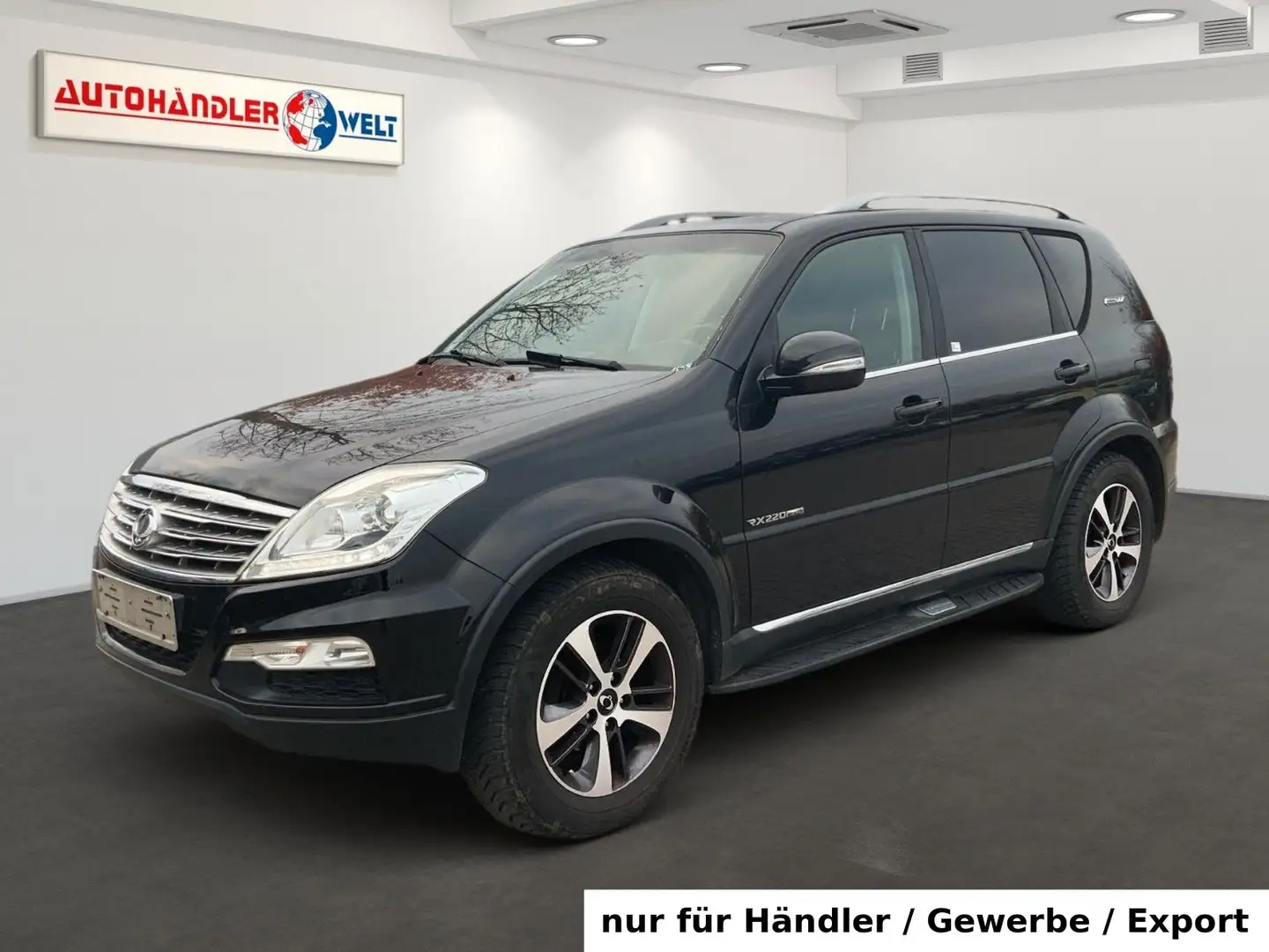 SsangYong Rexton Rexton W 2.2 e-XDi 4WD AT Leder AAC Navi SHZ LHZ Nero - 1