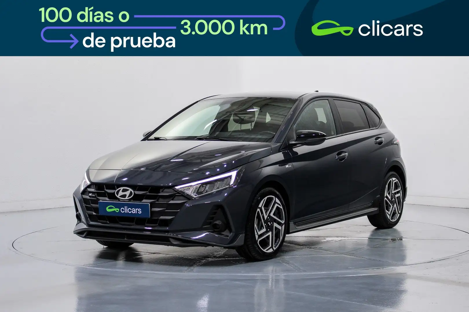 Hyundai i20 1.2 MPI N Line Gris - 1