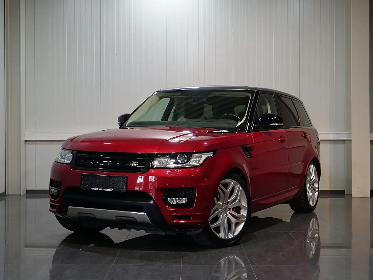 Land Rover Range Rover Sport 3,0 SDV6 Autobiography Dynamik-Paket Rot - 1