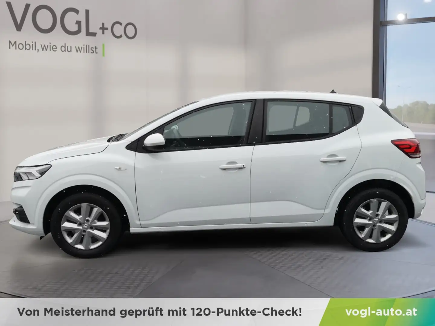 Dacia Sandero Expression SCe 65PS Blanc - 2