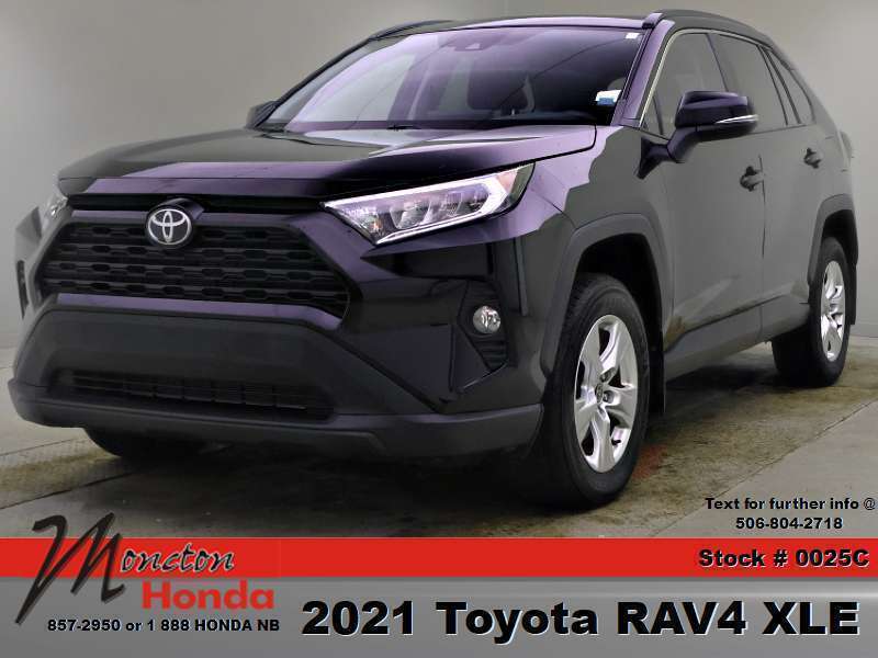 Black 2021 Toyota RAV4 SUV / Crossover Front-Wheel Drive 8-Speed Automatic