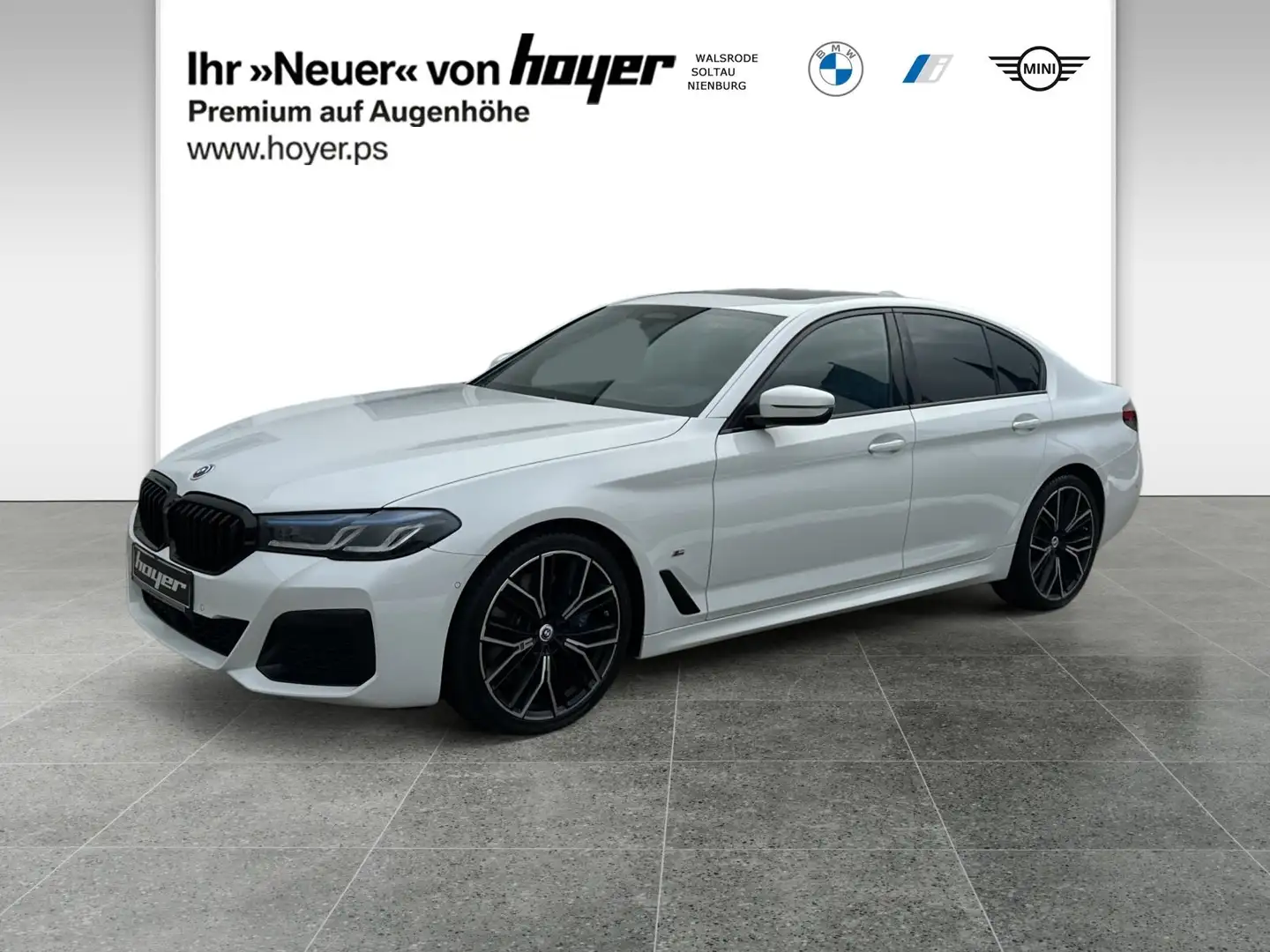 BMW 540 d xDrive M Sportpaket Laserlicht HUD HiFi Weiß - 1