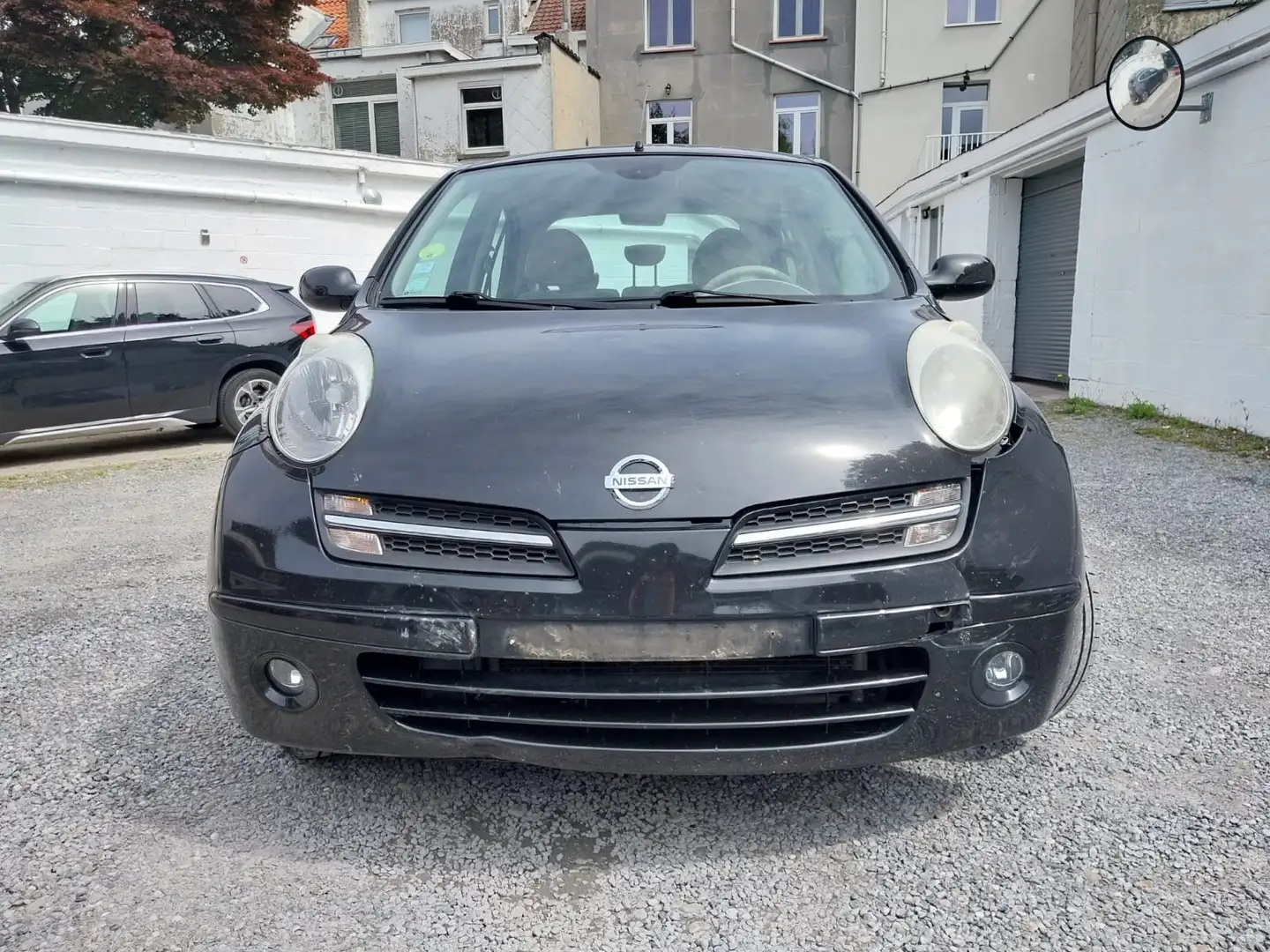 Nissan Micra 1.4i 16v * MARCHAND EXPORT * CUIR BEIGE * Zwart - 2