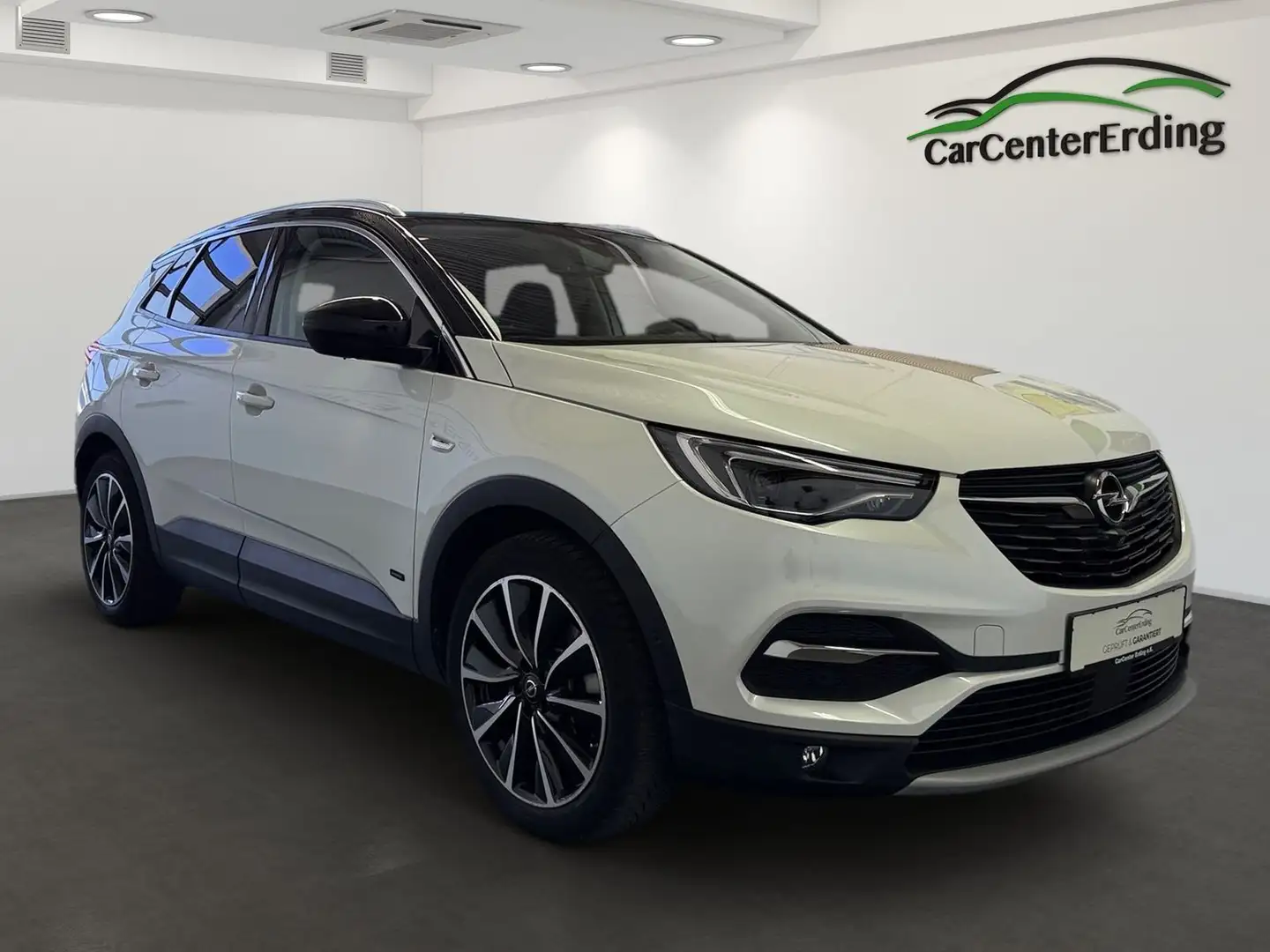 Opel Grandland X 1.6 Turbo*Hy*Leder*LED*Kamera*Navi* Blanc - 2