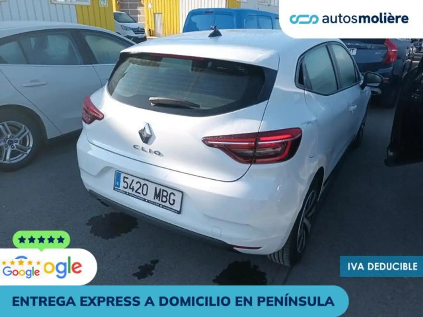 Renault Clio Blue dCi Equilibre 74kW Blanco - 2