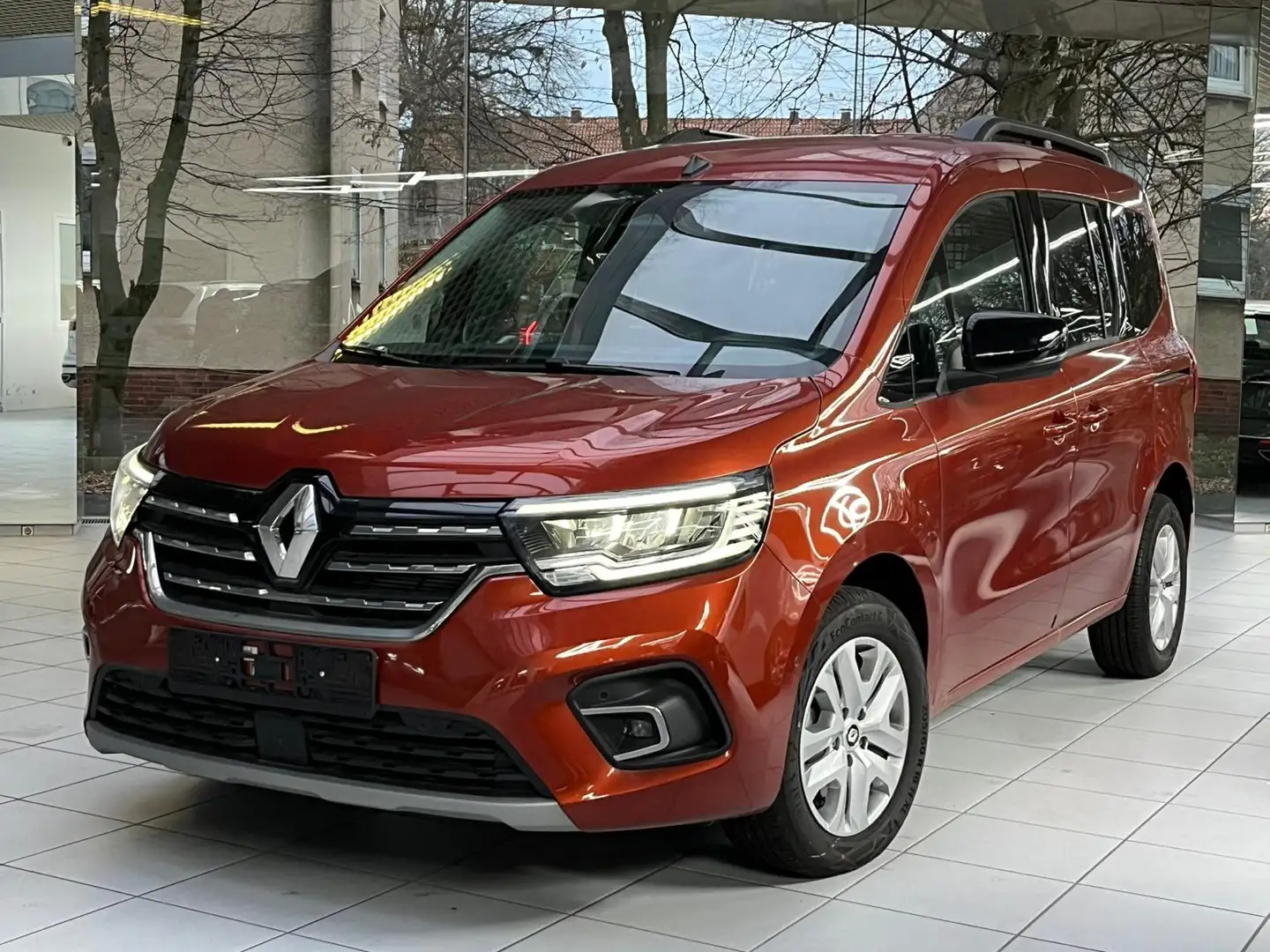 Renault Kangoo 500 km 1.3 TCe Bt. Auto EDC 130cv GPS CAM Distro+ Orange - 1