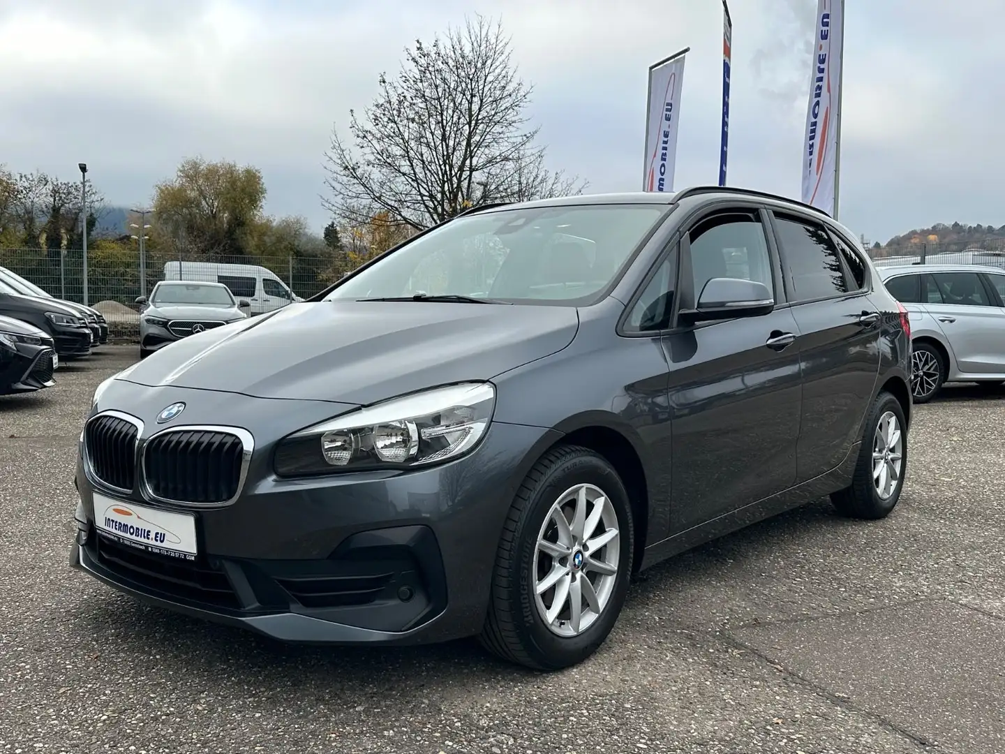 BMW 216 d Active Tourer AC Navi Alu Sitzheizung PTC** Grau - 1