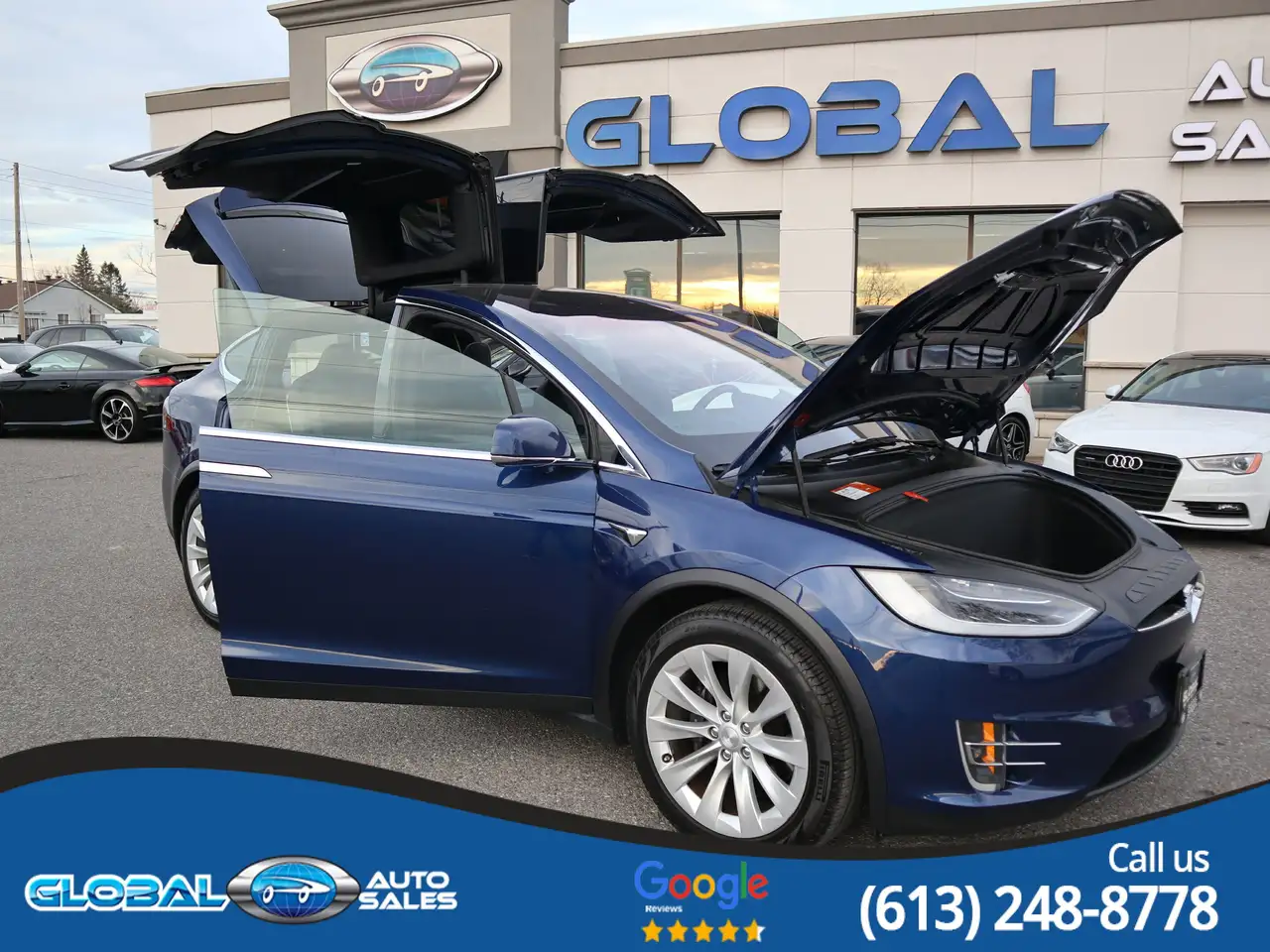 Tesla Model X fotografie Tesla Model X
