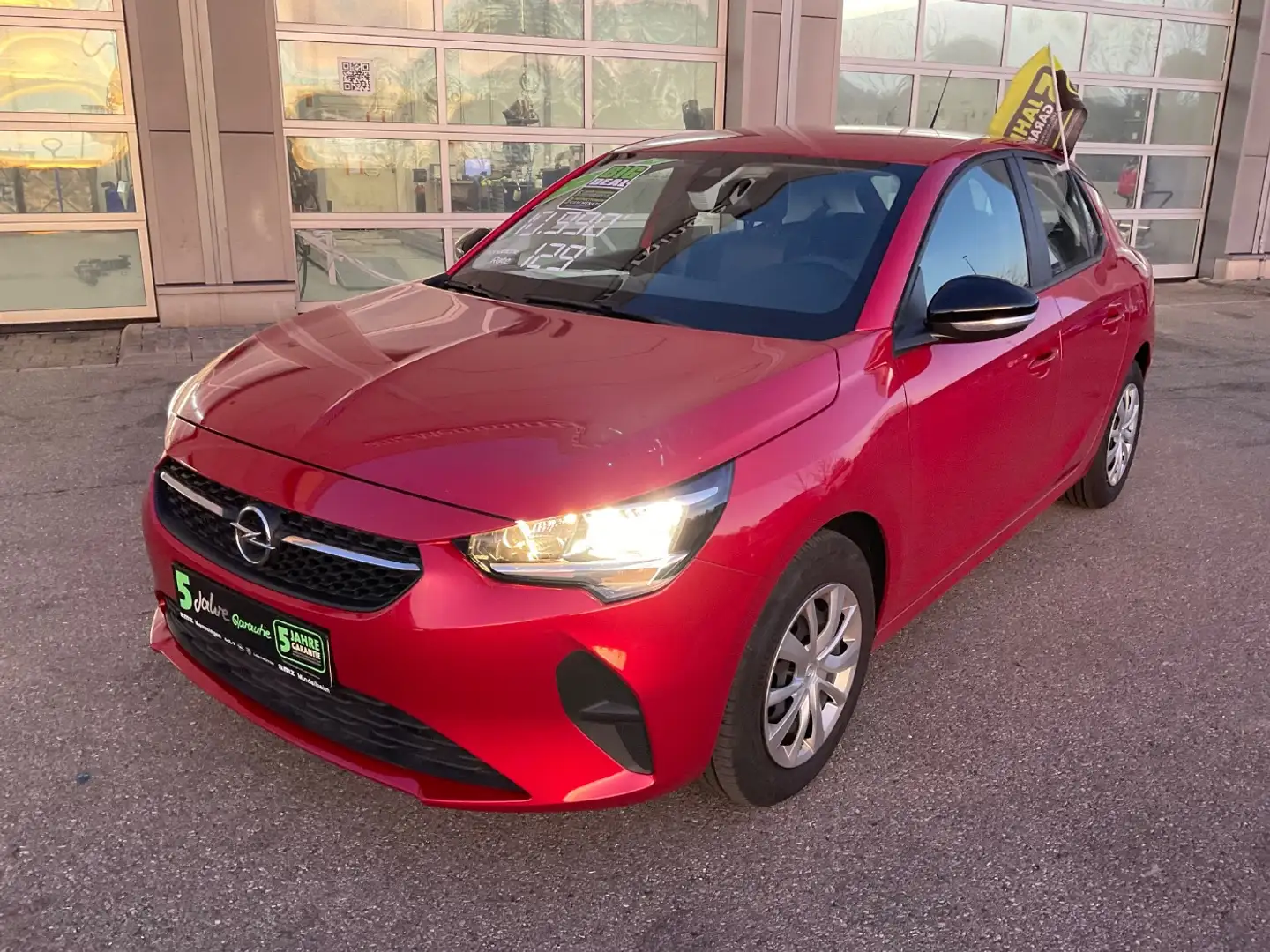 Opel Corsa F 1.2 Edition Klima*Bluetooth*Tempomat Rood - 2