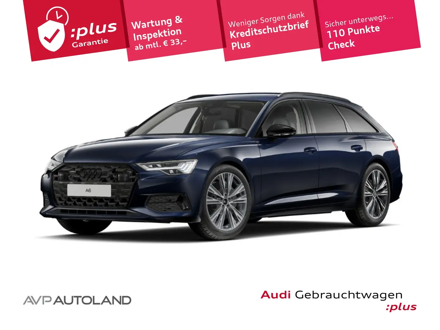 Audi A6 Avant 55 TFSI quattro S tronic advanced Blau - 1