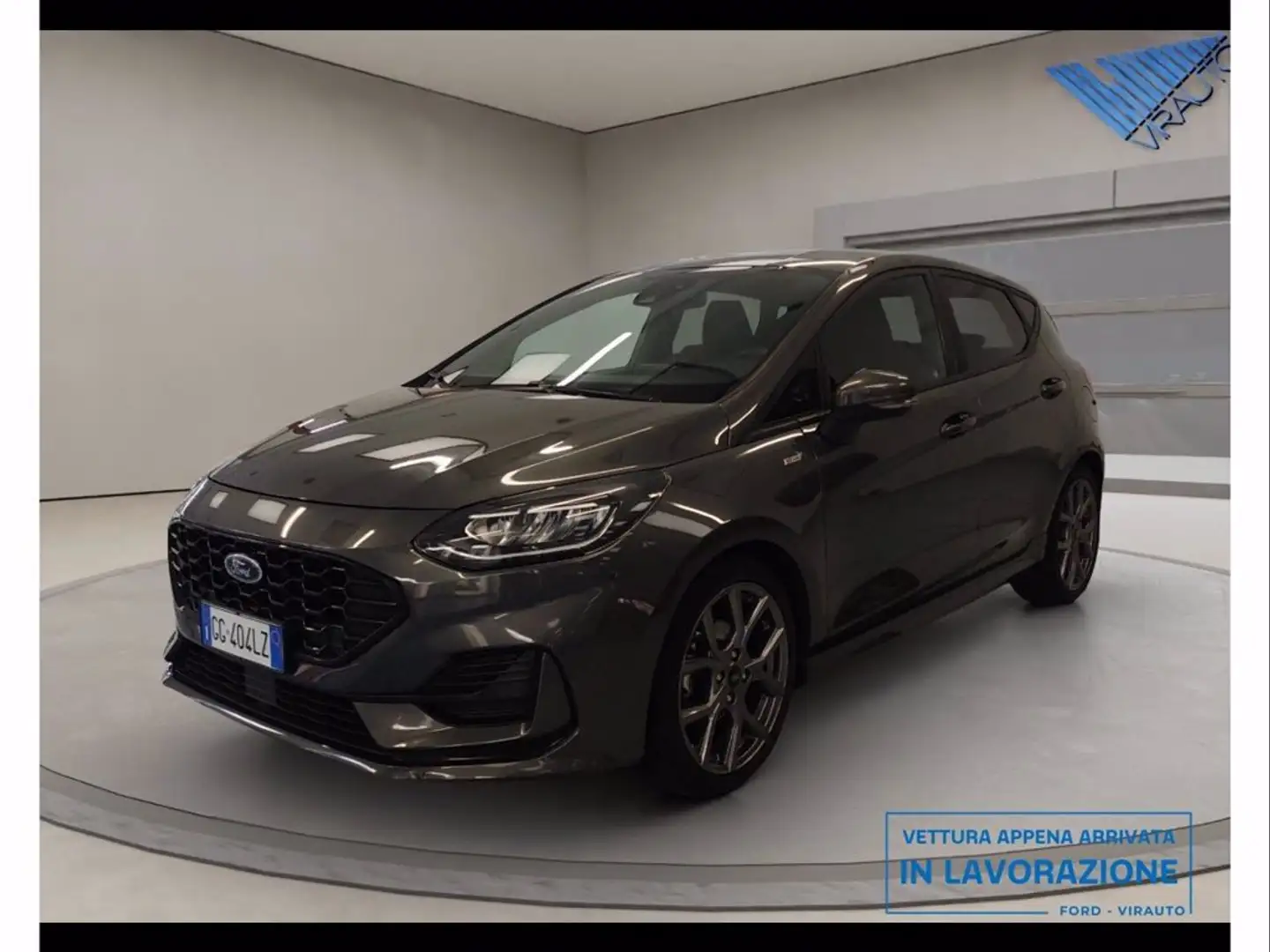 Ford Fiesta 5p 1.0 EcoBoost Hybrid ST-Line Gris - 1