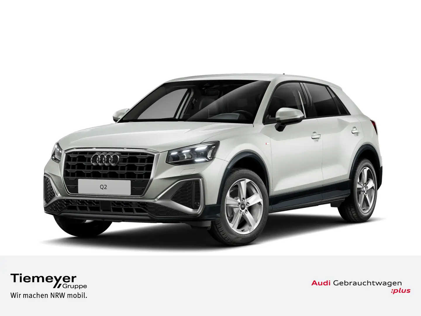 Audi Q2 30 TFSI S LINE MATRIX KAMERA eKLAPPE NAVI Silber - 1