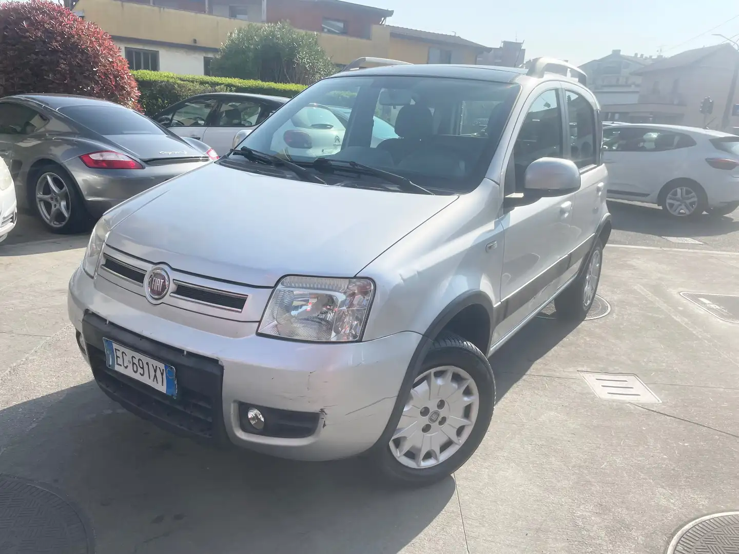 Fiat Panda 1.2 Glam 4x4 *UNICO PROPRIETARIO / TETTUCCIO / ELD Plateado - 1