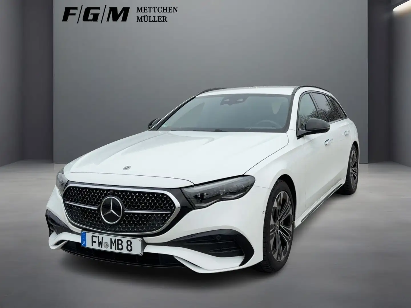 Mercedes-Benz E 220 d 4M T AMG-Line Advanced Plus Burm|KeyGo Weiß - 2