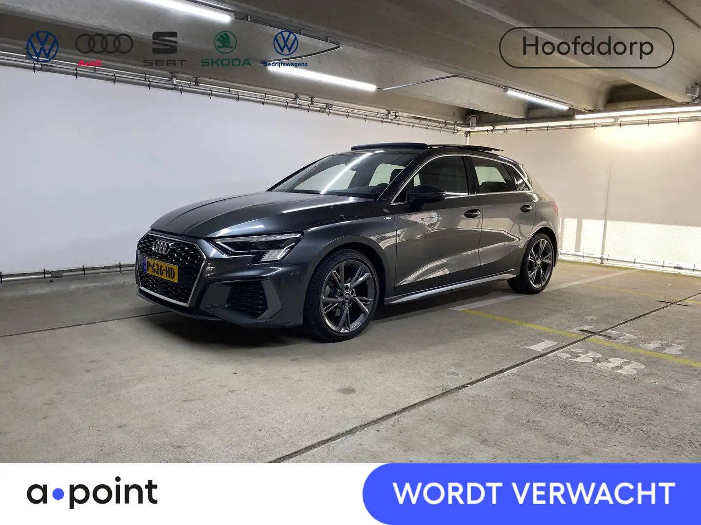 Audi A3 Sportback 35 TFSI S edition 150pk S-tronic | Navig Grijs - 1