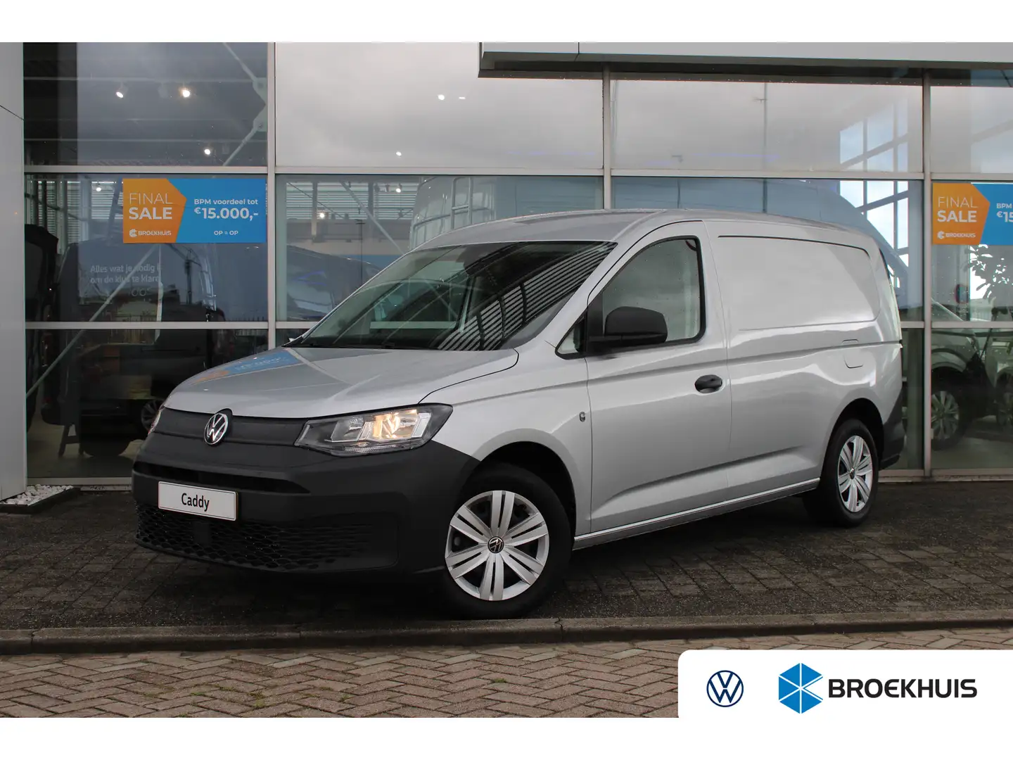 Volkswagen Caddy Cargo Maxi 2.0 TDI Comfort | 102 pk | | Parkeersen Gris - 1