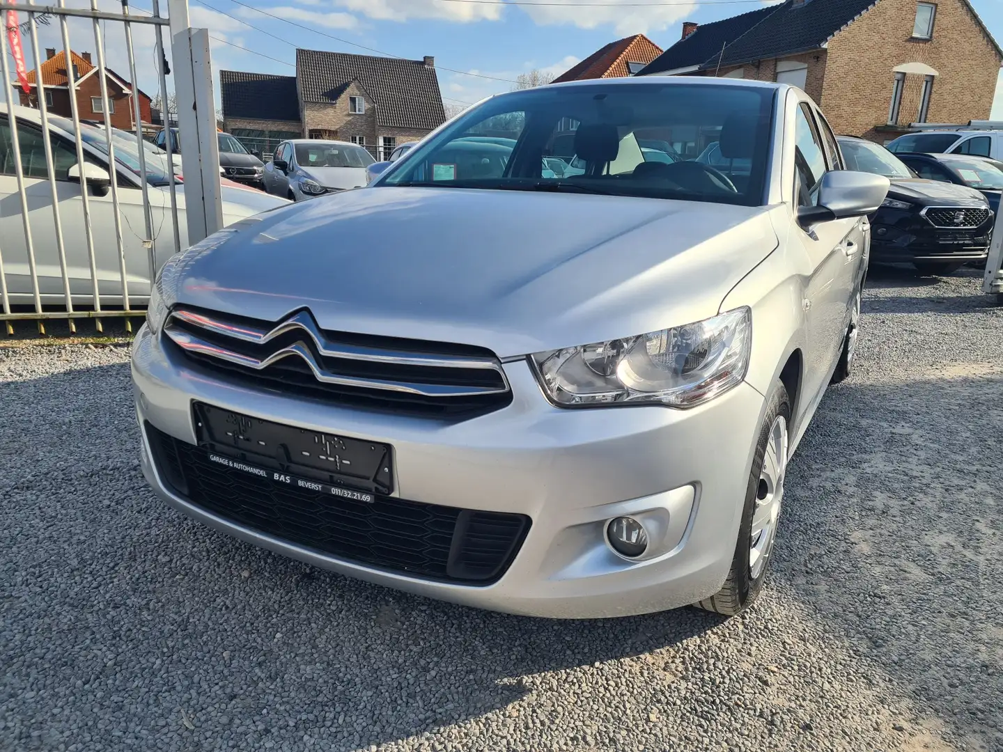 Citroen C-Elysée C-Elysee 1.2i☆1jOMNIGARANTIE☆AIRCO☆PARKS☆ONDERHOUD Ezüst - 1