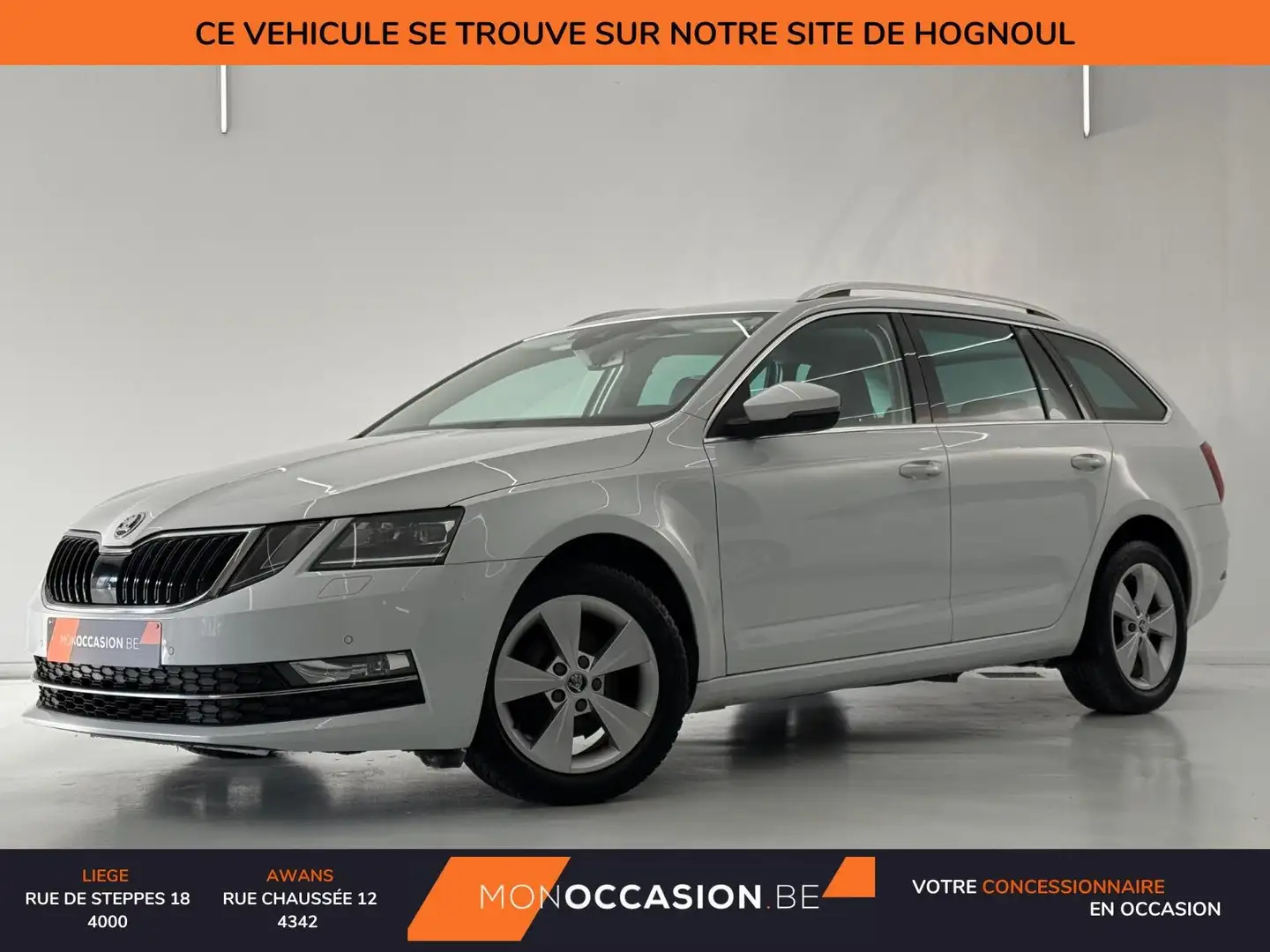 Skoda Octavia SW 1.6 CR TDi Style (EU6.2) Wit - 1