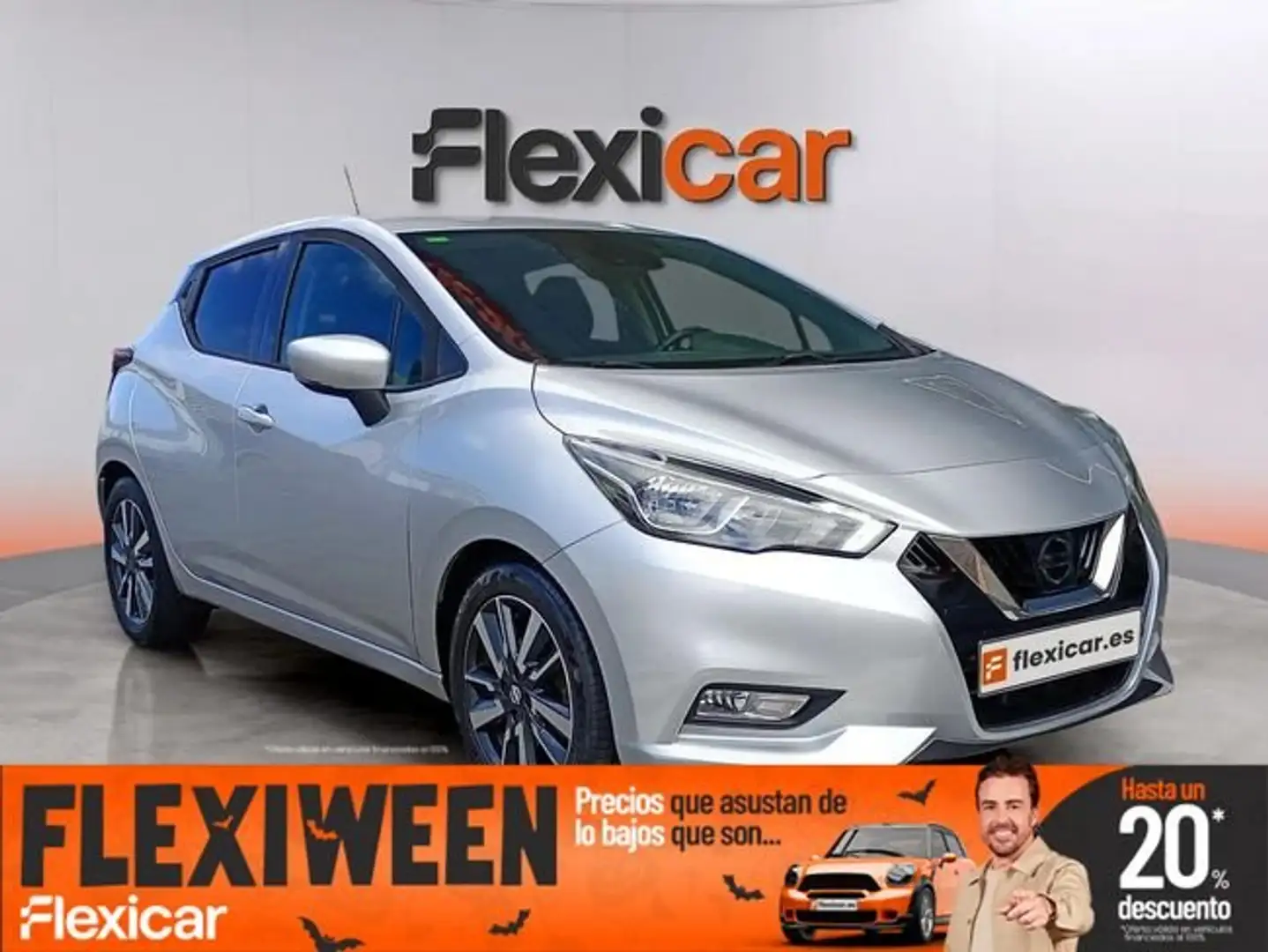 Nissan Micra IG-T S&S Acenta 90 Gris - 1
