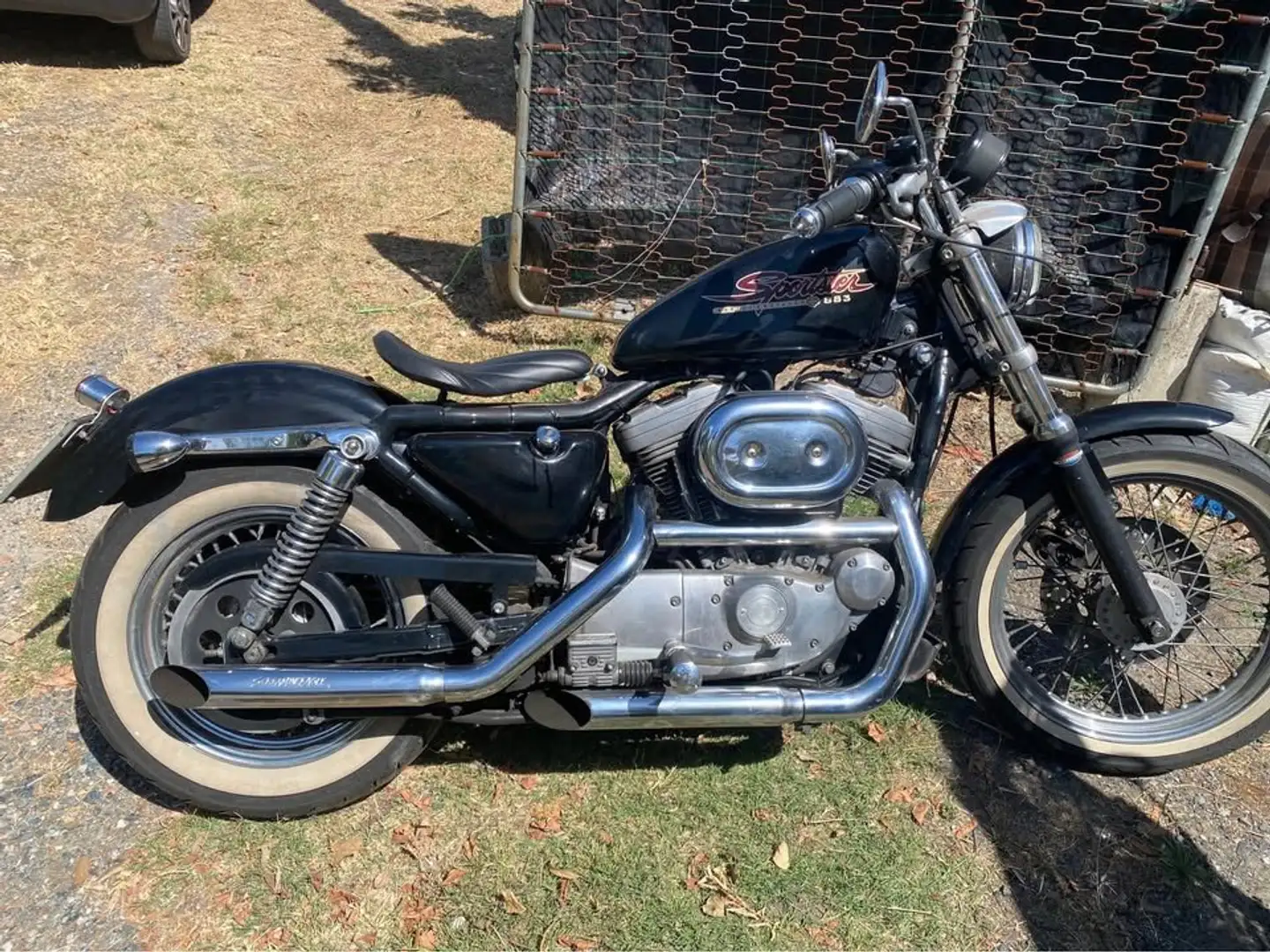 Harley-Davidson XL 883 883 sposter Černá - 1