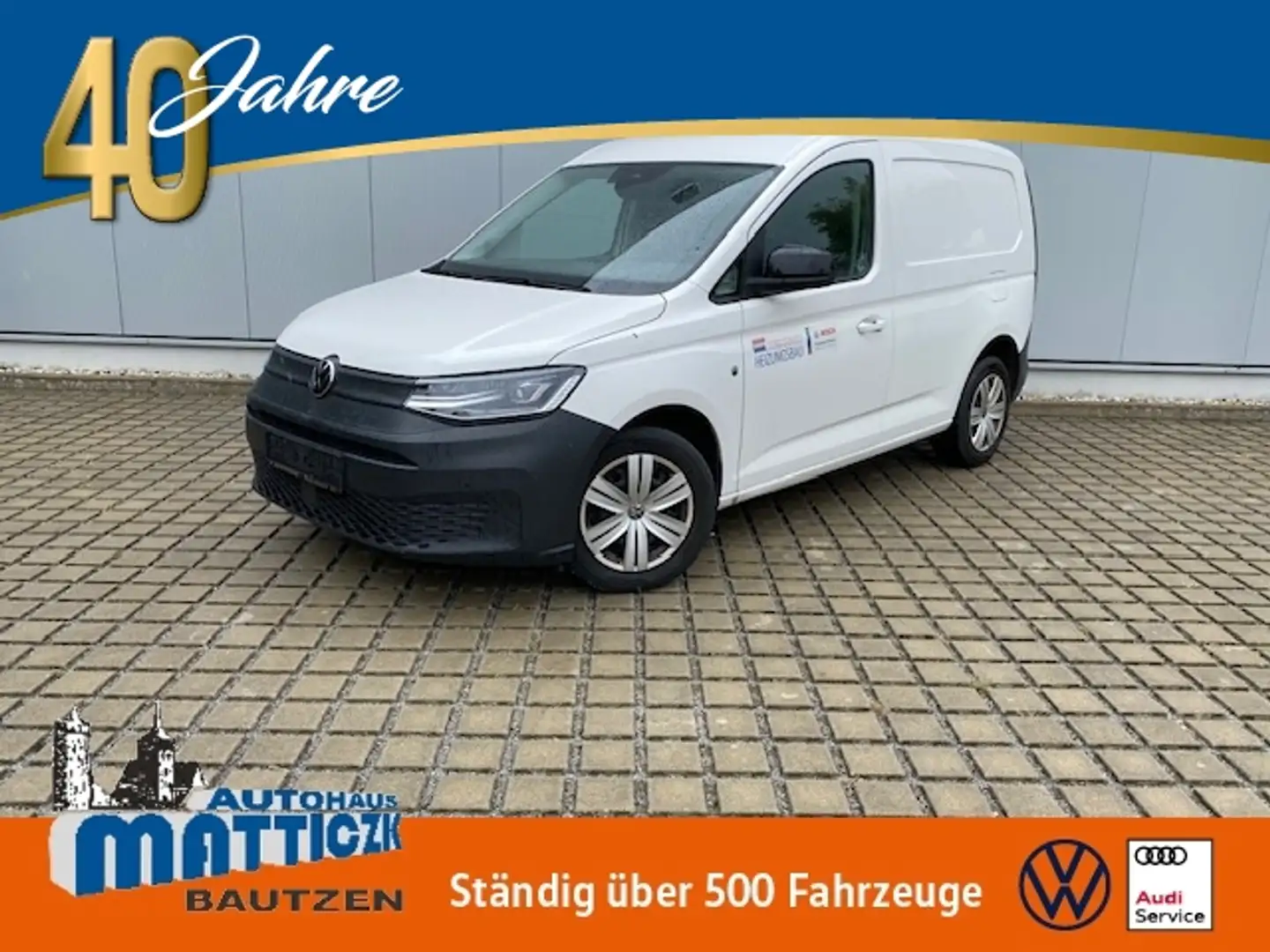 Volkswagen Caddy Cargo 2.0 TDI 122 PS DSG SORTIMO/LED/COOL&SOUND/N Weiß - 1