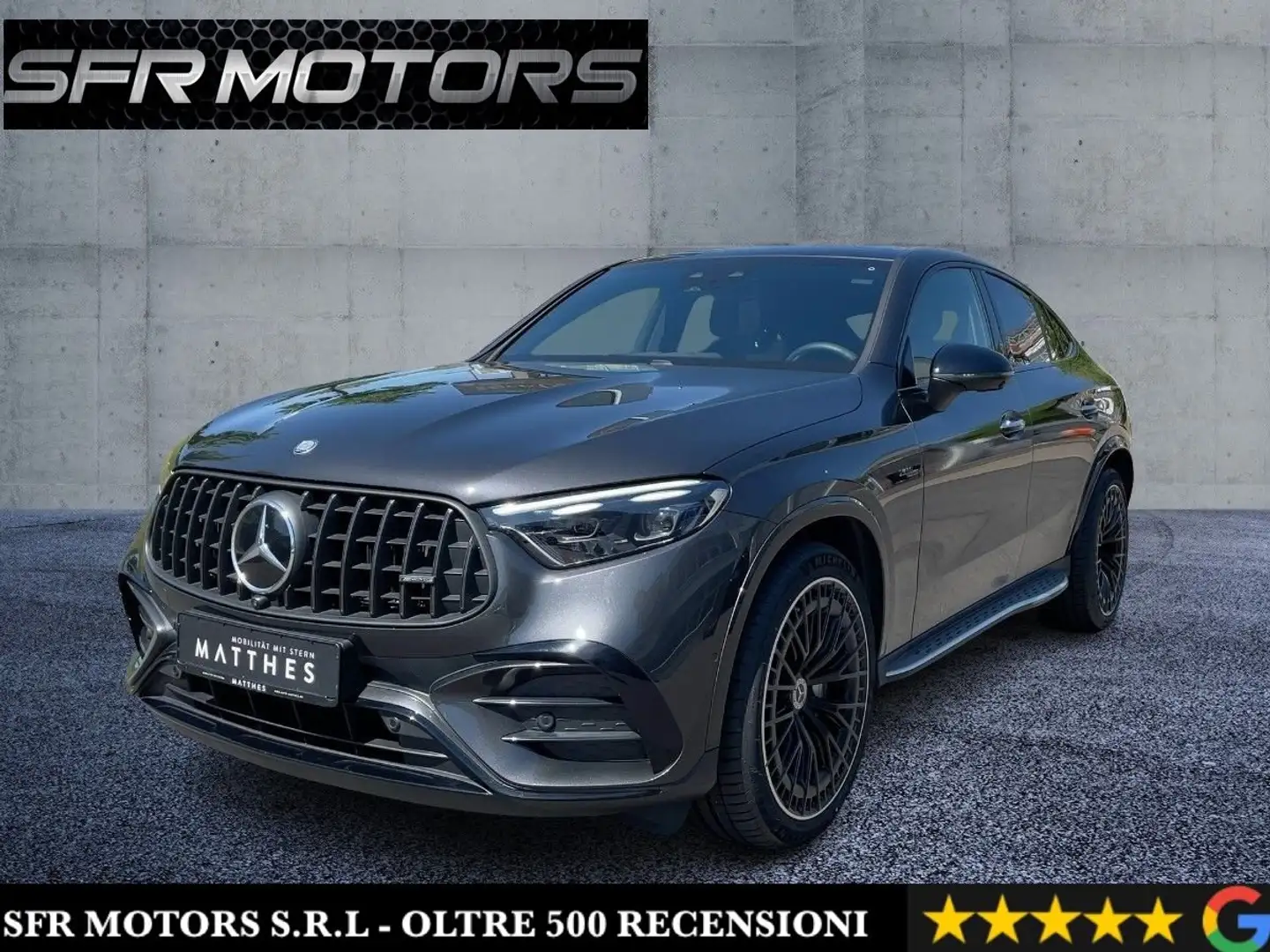 Mercedes-Benz GLC 43 AMG Coupe Line Premium Plus Extra 4matic *TETTO*360* Grigio - 1