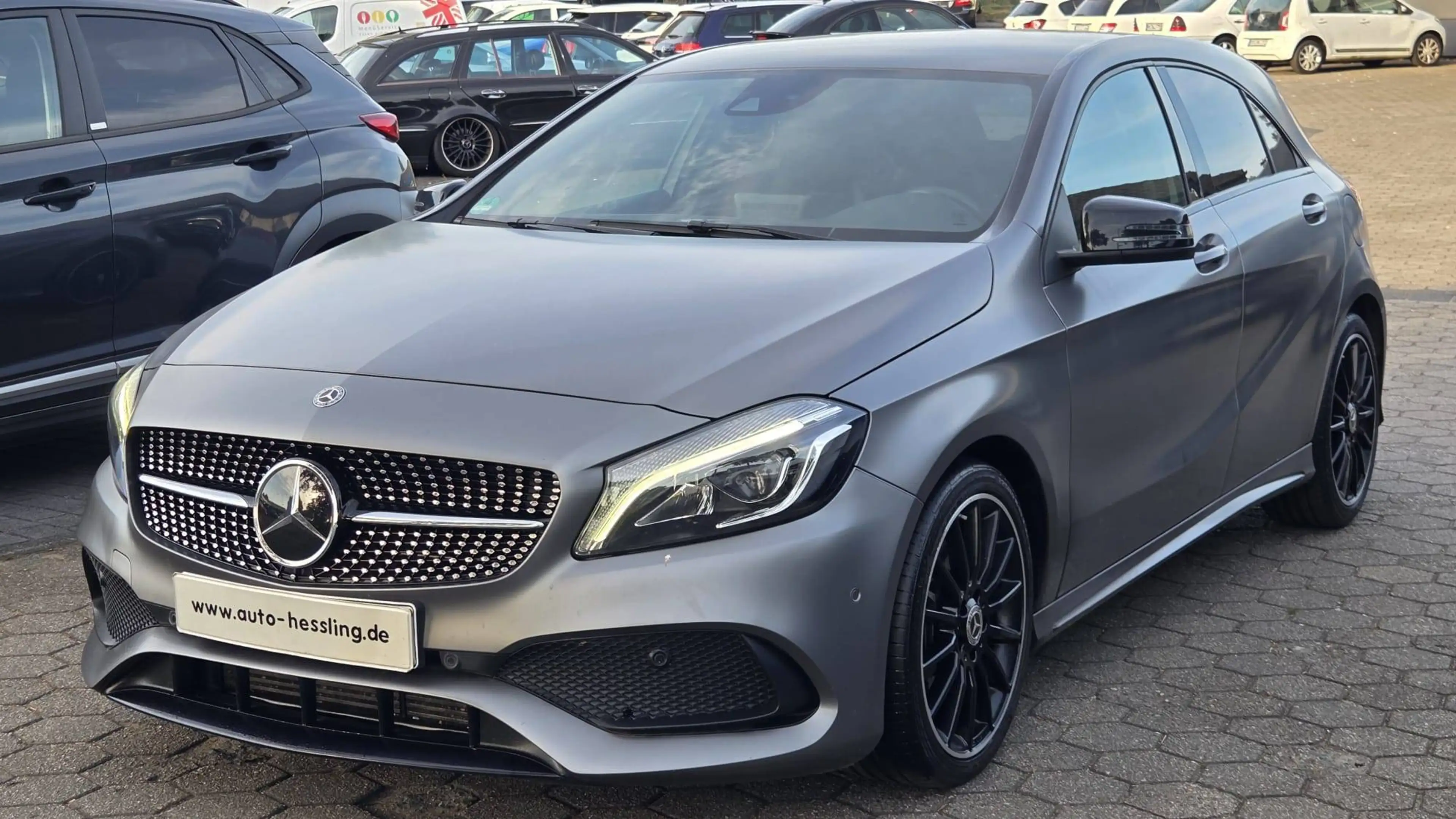 Mercedes-Benz A 220 A 220 CDI AMG Distronic Magno Grau Night Paket — photo 2