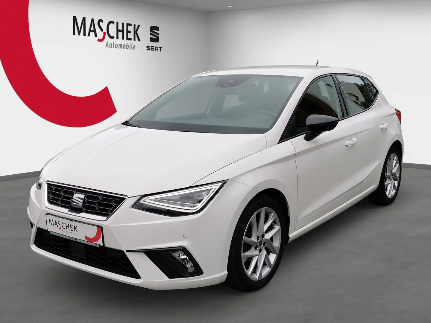 SEAT Ibiza FR 1.0  LED VC RearView Sitzh Navi CarPlay DAB Par Weiß - 1