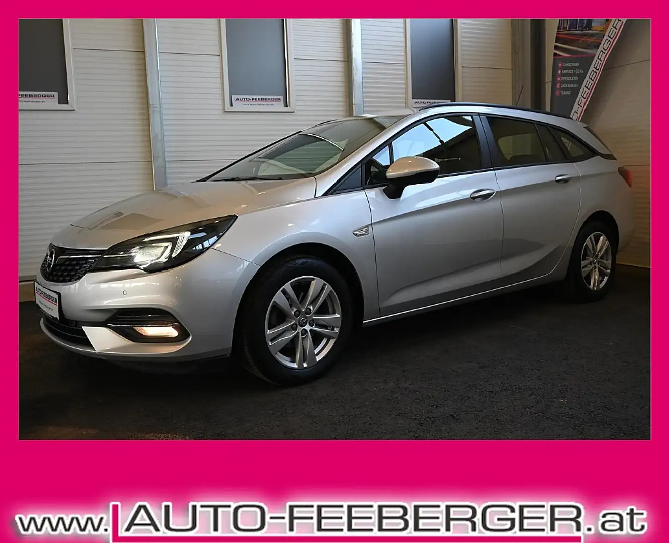 Opel Astra K Sports Tourer 1,5 TD Aut,LED,Parkpilot,Bluetooth Silber - 1