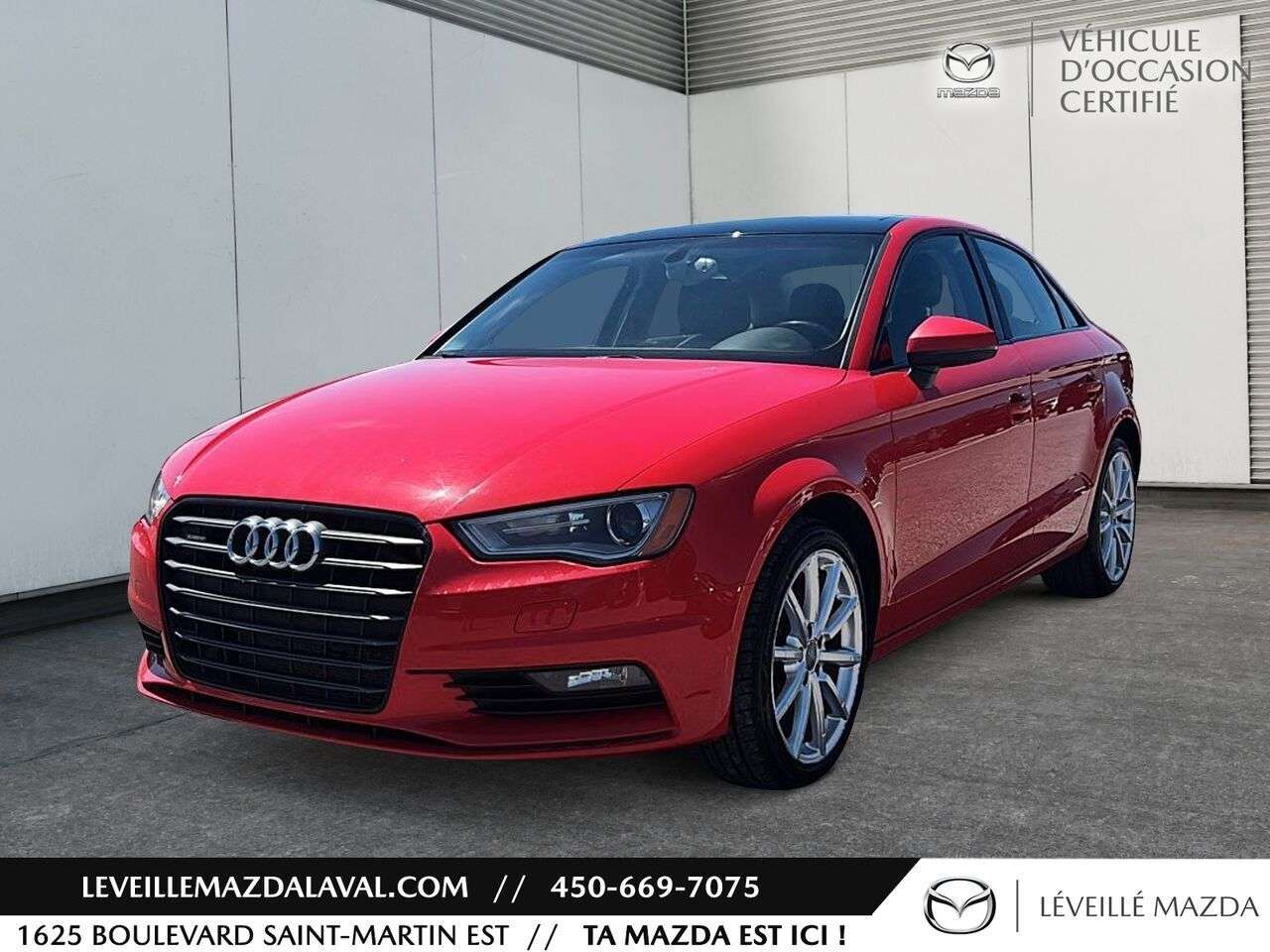 2015 Audi A3 2.0T Progressiv quattro berline 4 portes AUDI A3