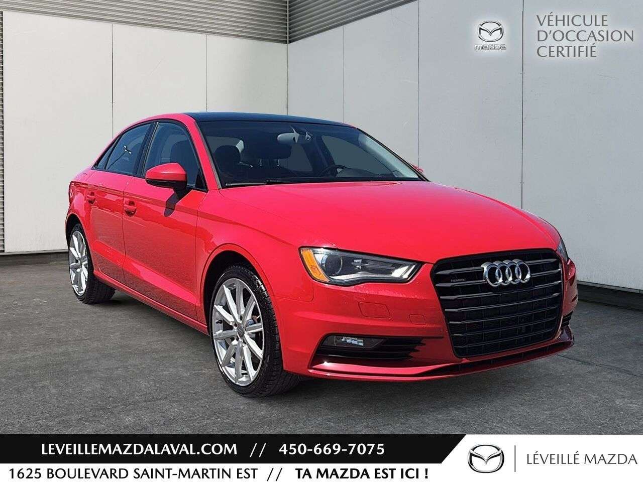 2015 Audi A3 2.0T Progressiv quattro berline 4 portes AUDI A3 alt 3