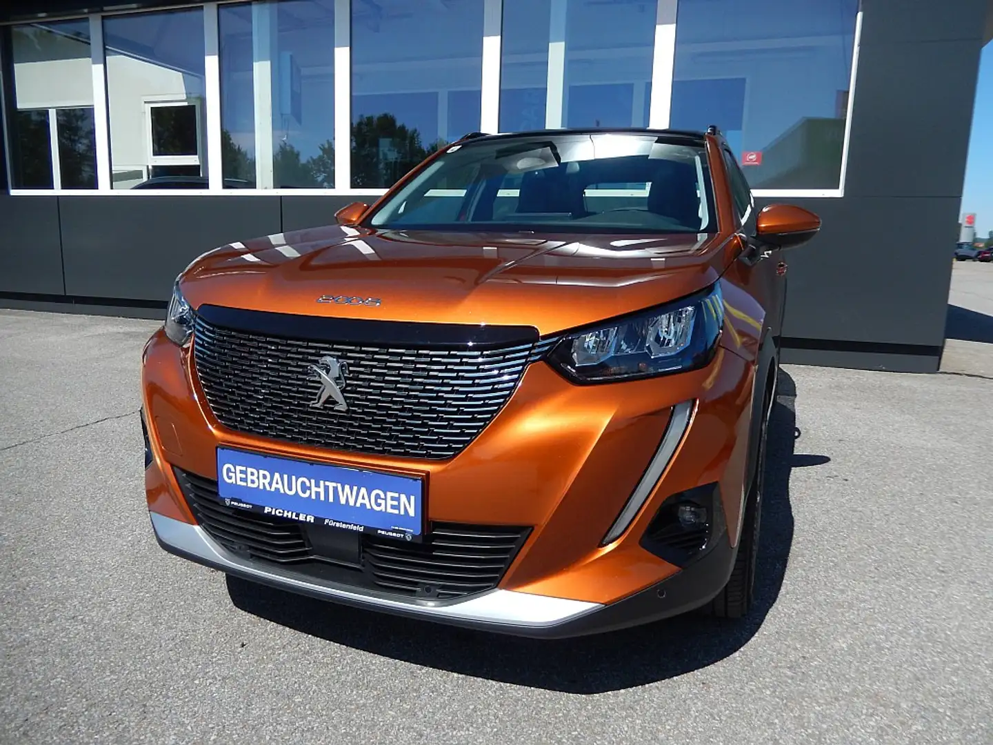 Peugeot 2008 (Verkauft) PureTech 130 S&S Allure Pack EAT8 Orange - 1
