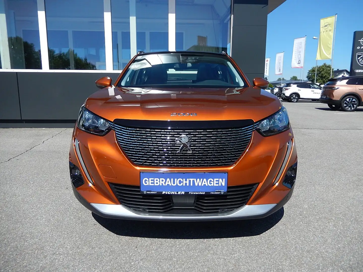 Peugeot 2008 (Verkauft) PureTech 130 S&S Allure Pack EAT8 Orange - 2