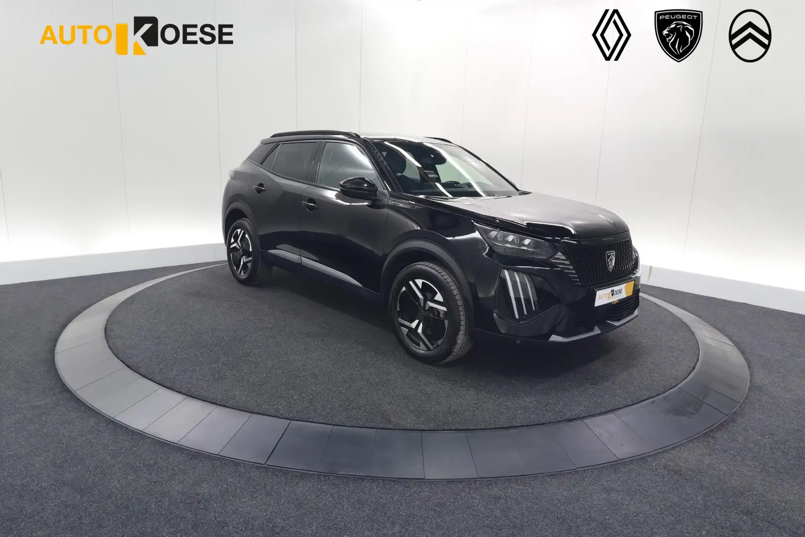 Peugeot 2008 PureTech 130 EAT8 GT | Camera | Apple Carplay | Pa Noir - 1