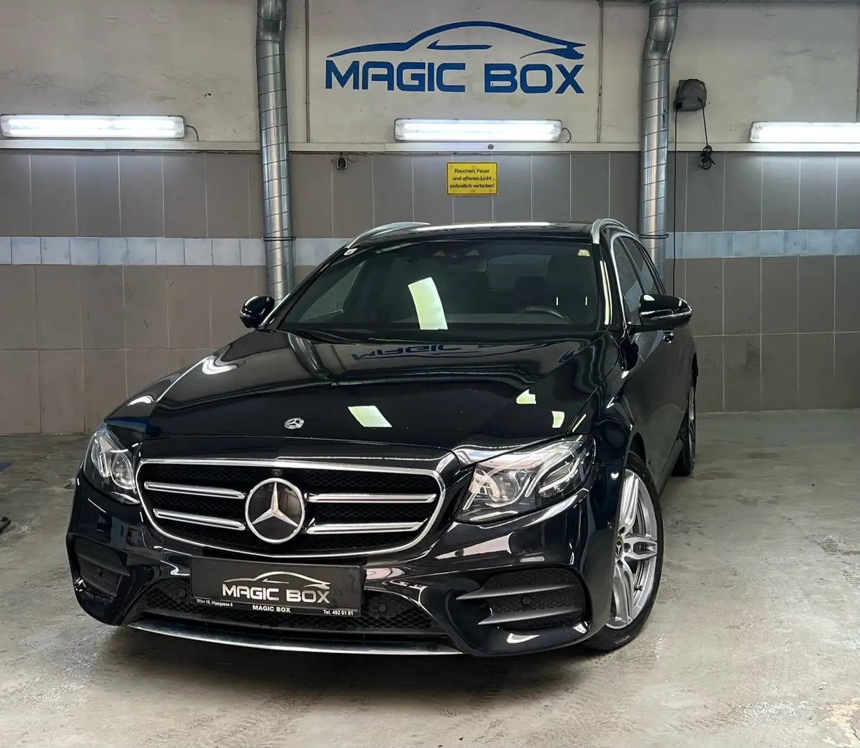 Mercedes-Benz E 220 4Matic*AMG-Line*Widescreen*360°Kamera*Multibeam Schwarz - 1