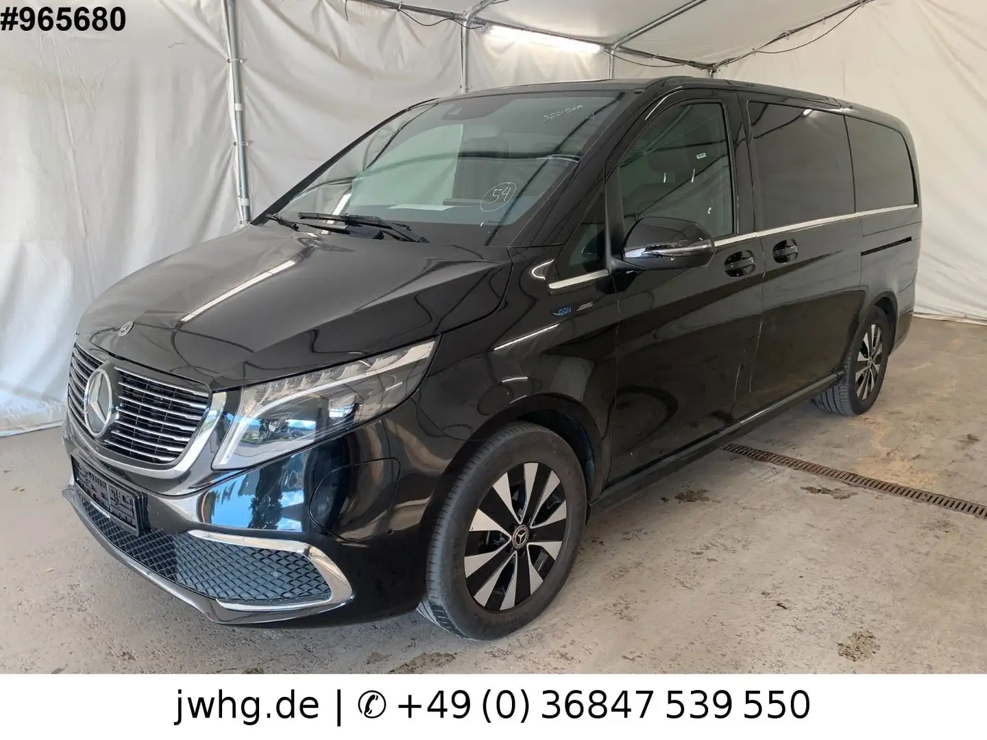 Mercedes-Benz EQV 300 300 lang Avantgarde ILS 360K Distronic Leder Schwarz - 1
