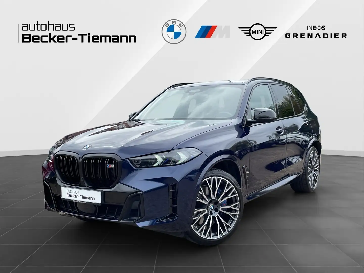 BMW X5 M60i xDrive /AHK/DA + PA Prof./Standheizung Blau - 1