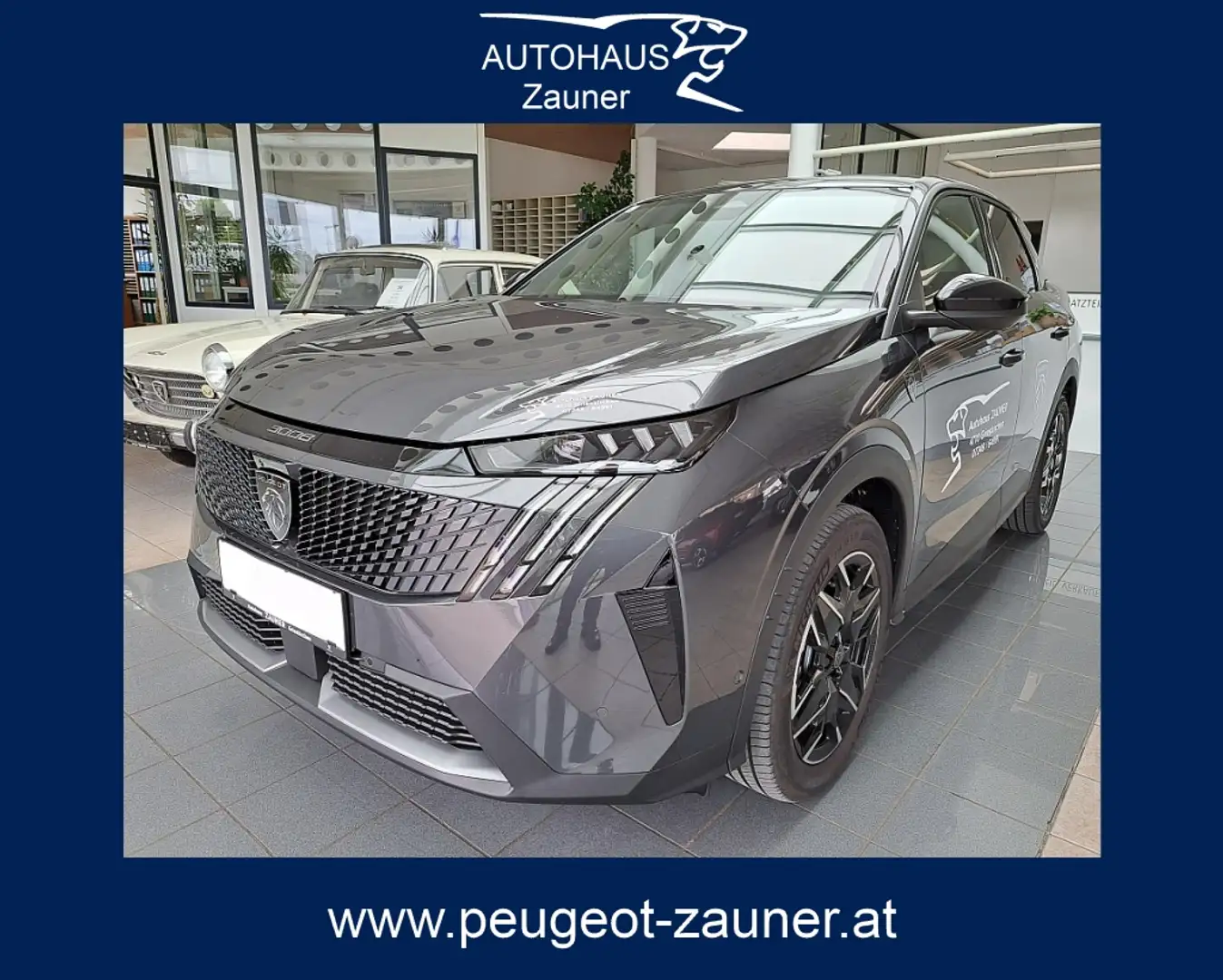 Peugeot 3008 Hybrid 136 E-DCS6 GT Aut. Sitze Leder „Nappa“ i... Grau - 1