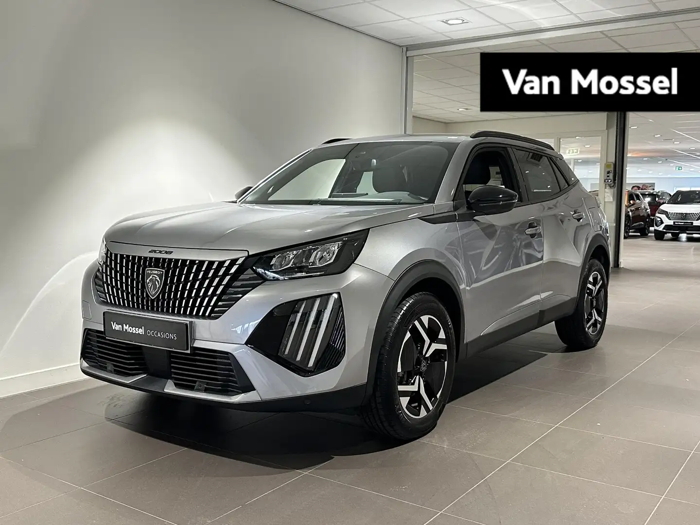 Peugeot 2008 1.2 PureTech 100 Allure | Navigatie | Draadloze te Gris - 1